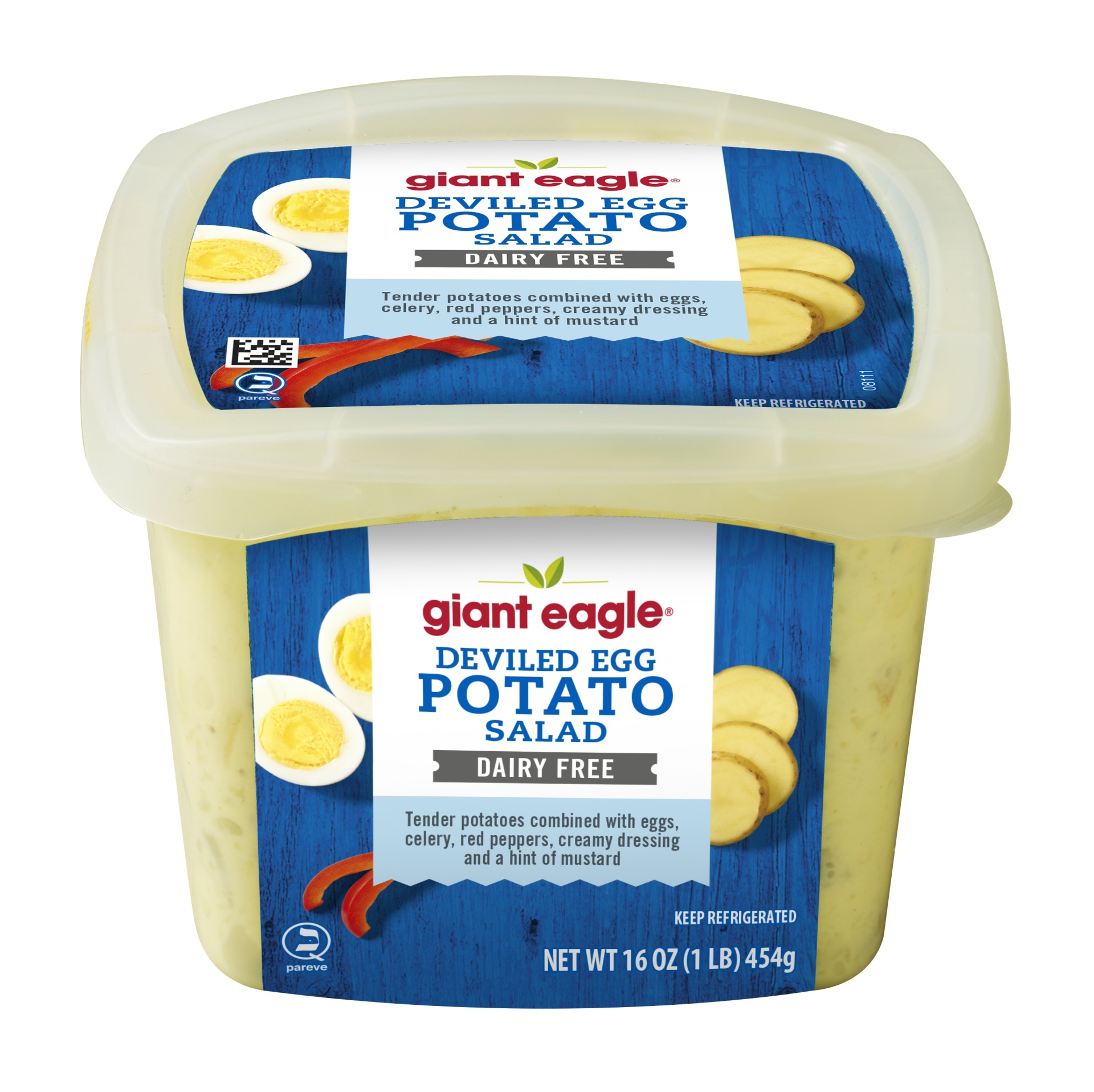 slide 1 of 1, Giant Eagle Deviled Egg Potato Salad, 1 lb
