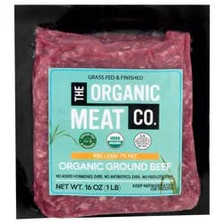 The Organic Meat Co. Organic 93% Lean 7% Fat Ground Beef