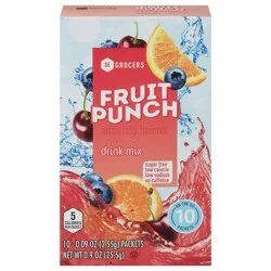 SE Grocers Fruit Punch Drink Mx