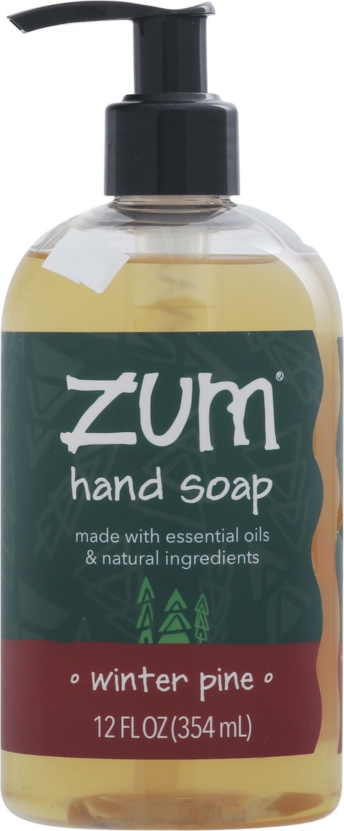 slide 4 of 12, Zum Winter Pine Hand Soap 12 fl oz, 12 fl oz