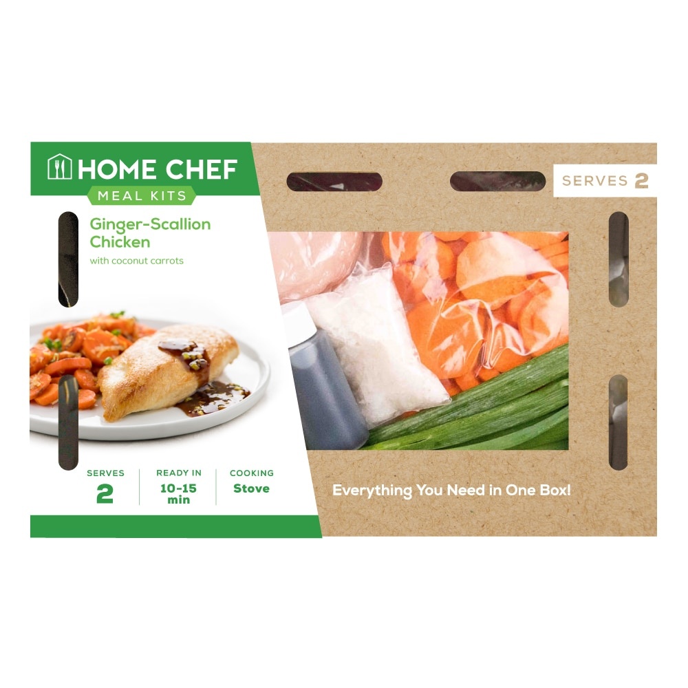 slide 1 of 1, Home Chef Meal Kit Ginger-Scallion Chicken, 25 oz
