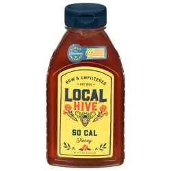 Local Hive Raw & Unfiltered So Cal Honey 16 oz