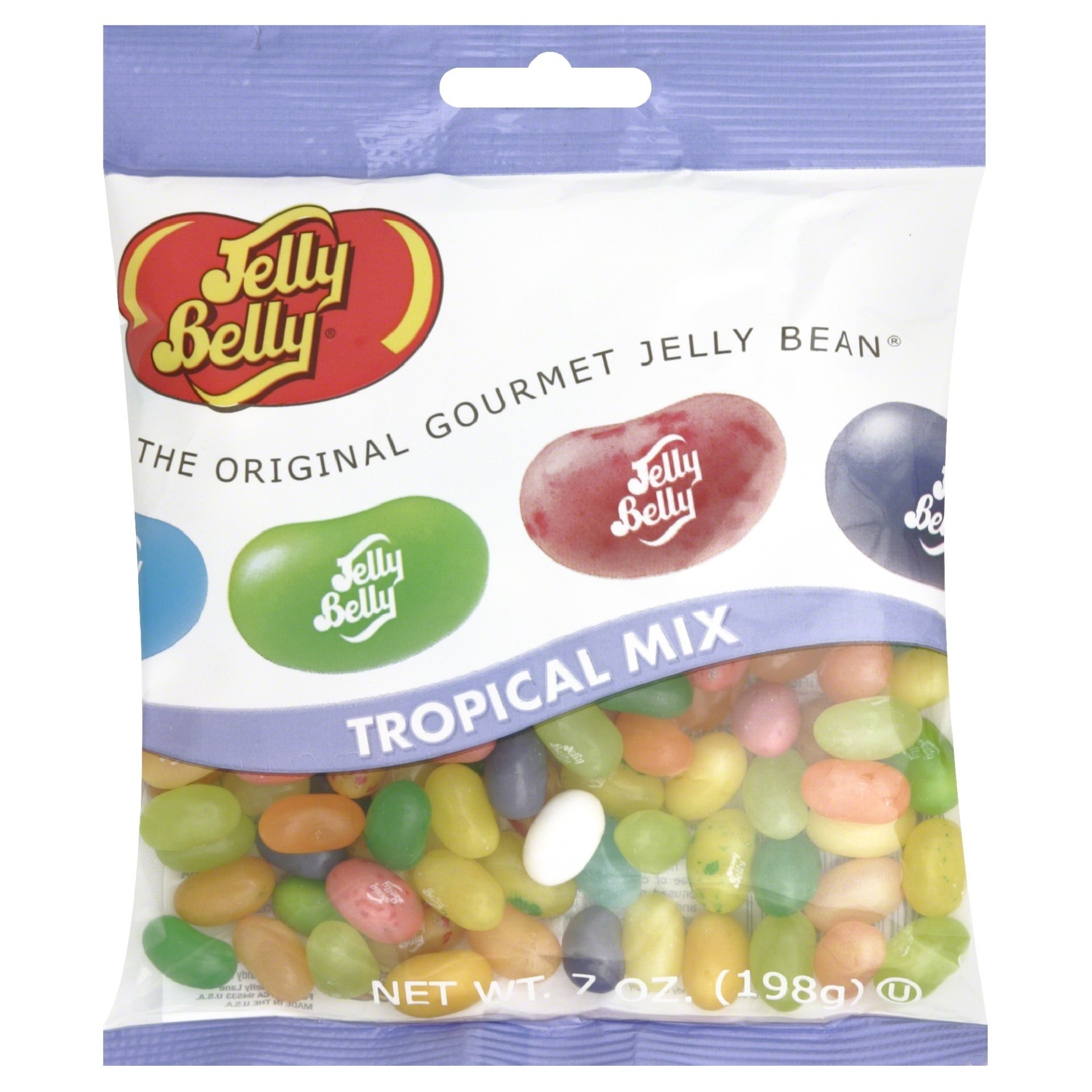 slide 1 of 1, Jelly Belly Jelly Bean, Tropical Mix, 7 oz