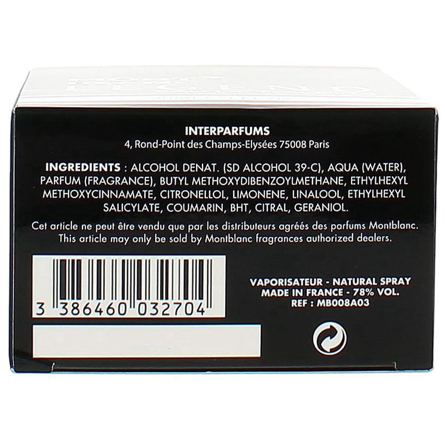 slide 3 of 3, Mont Blanc Legend Men's Eau de Toilette Spray, 1 fl oz