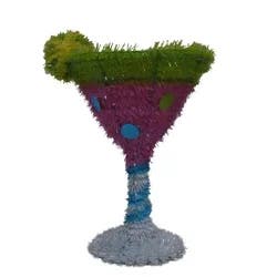 FC Young 3D Tinsel Cocktail Glass Summer Decor
