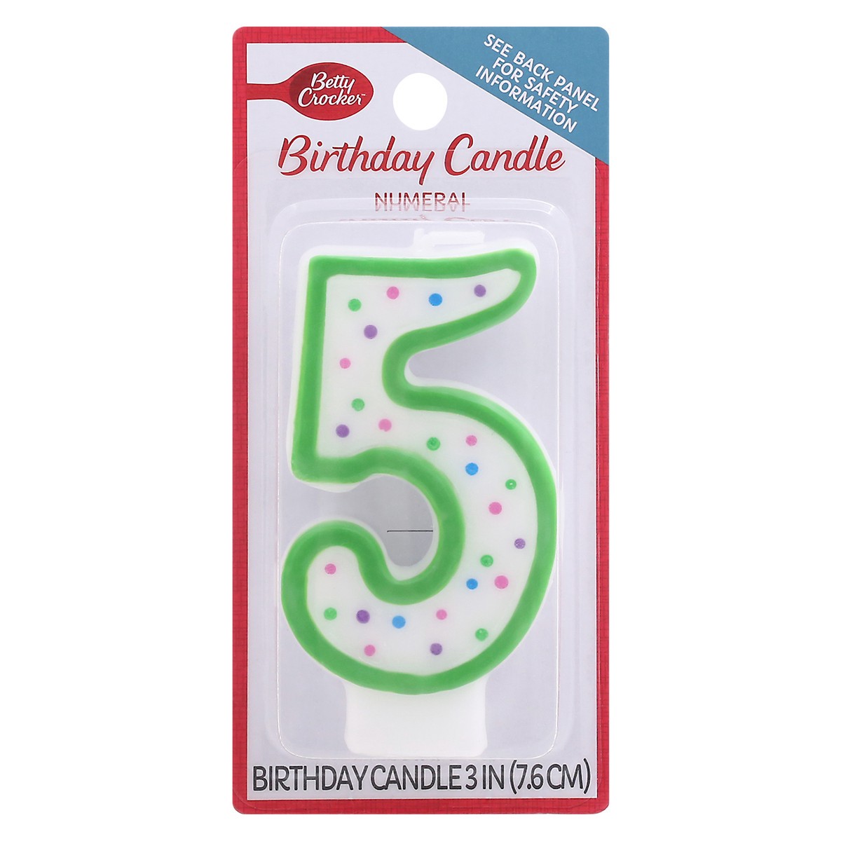 slide 7 of 10, Betty Crocker Birthday Candle, 1 ct