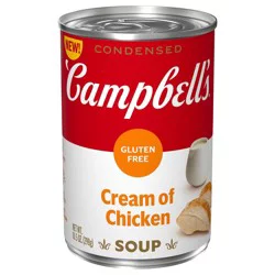 Campbell's Condensed Gluten Free Cream of Chicken Soup, 10.5 oz Can