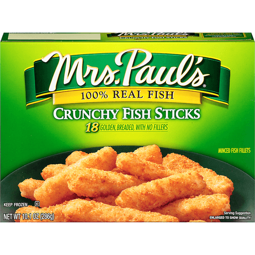 slide 3 of 14, Mrs. Paul's Crunchy Breaded Fish Sticks 10.1 oz, 10.1 oz