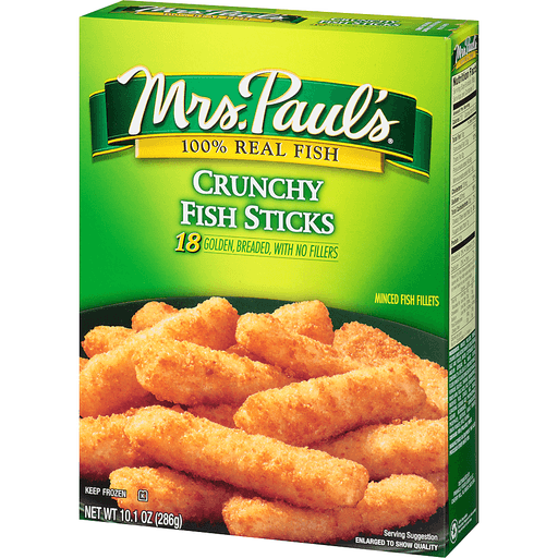 slide 9 of 14, Mrs. Paul's Crunchy Breaded Fish Sticks 10.1 oz, 10.1 oz