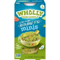WHOLLY-MINI WHOLLY Guacamole Restaurant Style Minis