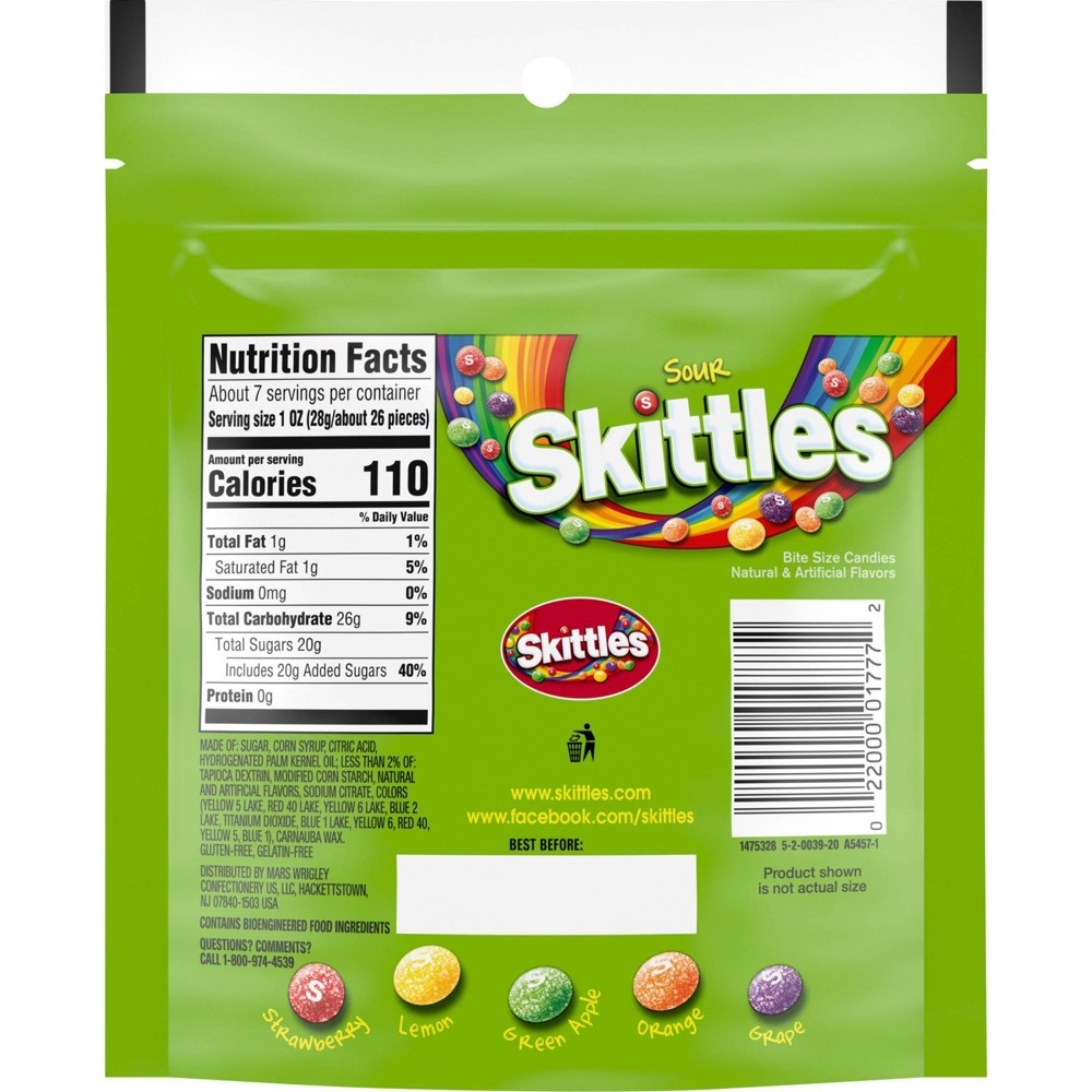 Skittles Sours 7.2 oz | Shipt