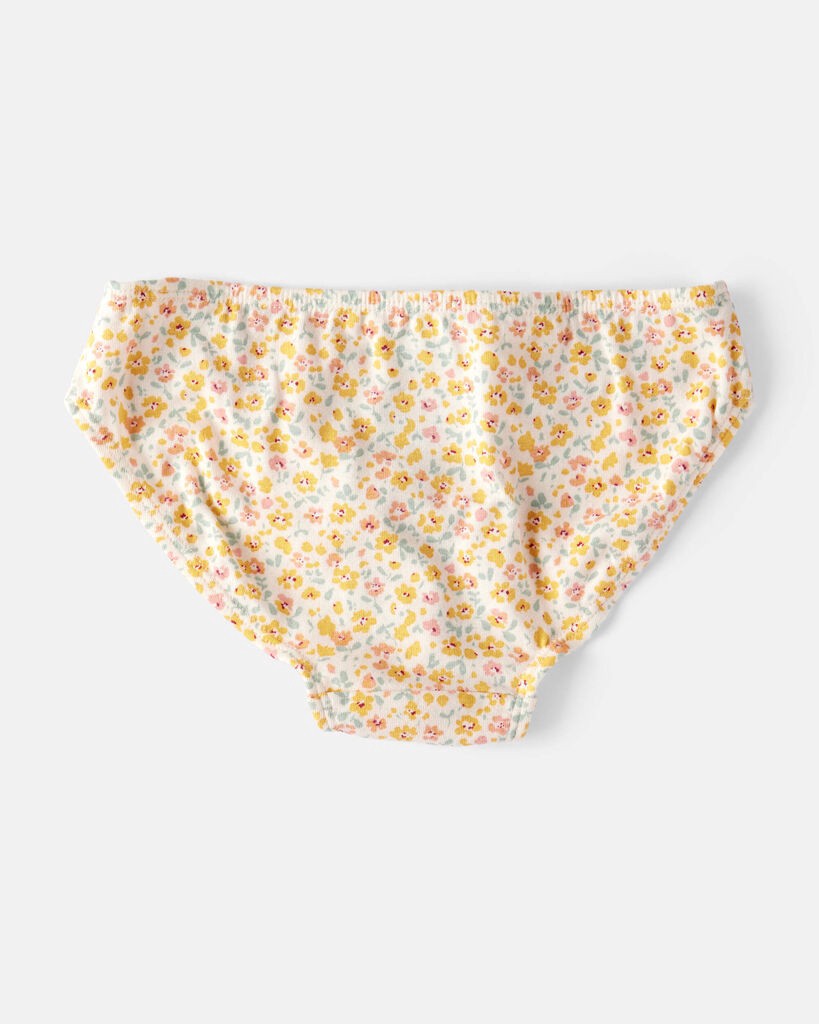 slide 2 of 2, Carter's Girls 7-Pack Heart Floral Bikini Underwear - Blue/Purple Multi 14, 1 ct