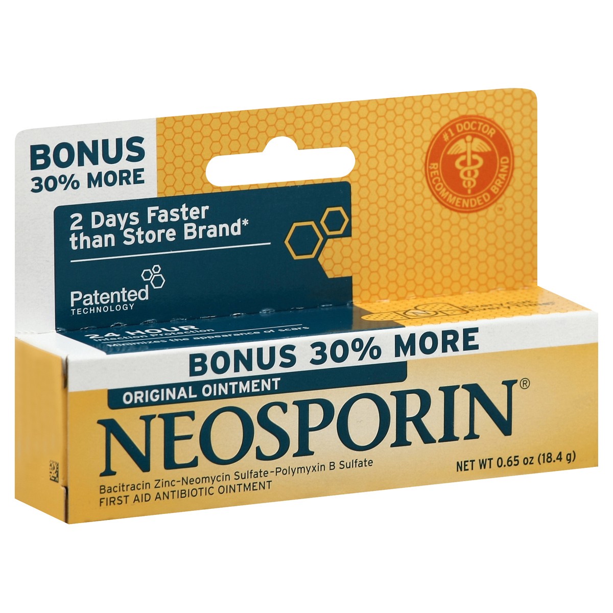 slide 1 of 7, Neosporin Ointment 0.65 oz, 0.65 oz