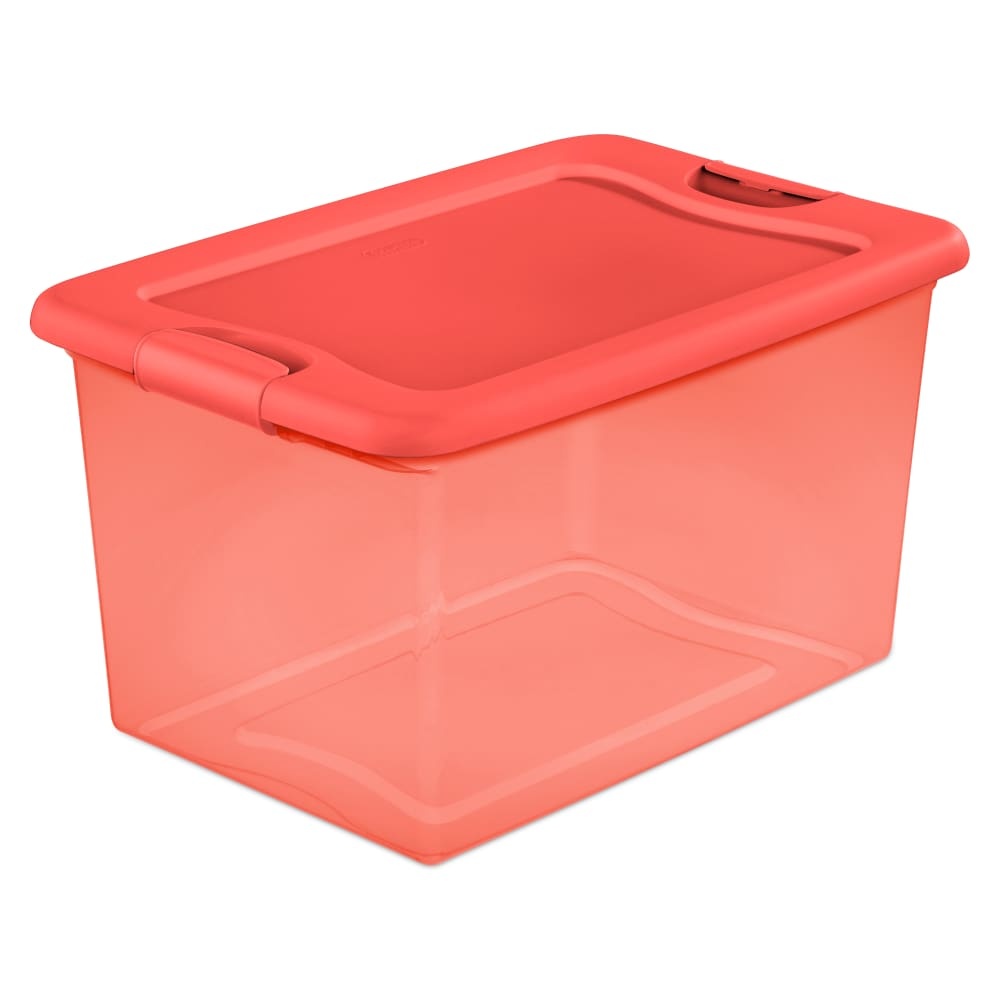 Sterilite Storage Tote, Fresh Melon - Shop Storage Bins at H-E-B