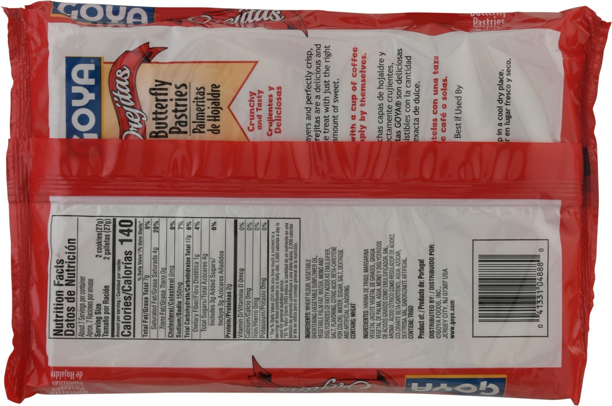 slide 4 of 14, Goya Orejitas Butterfly Pastry, 7.05 oz