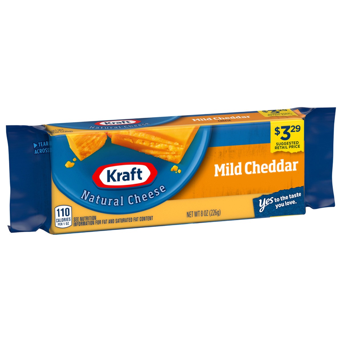 slide 5 of 8, Kraft Mild Cheddar Cheese, Block - 8 oz, 8 oz