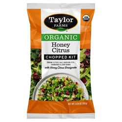 Taylor Farms Organic Honey Citrus Chopped Salad Kit, 9.25 oz