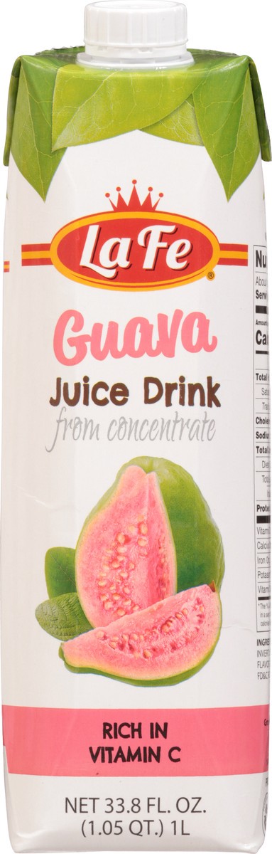 slide 5 of 13, La Fe Guava Juice Drink from Concentrate - 33.8 fl oz, 33.8 fl oz