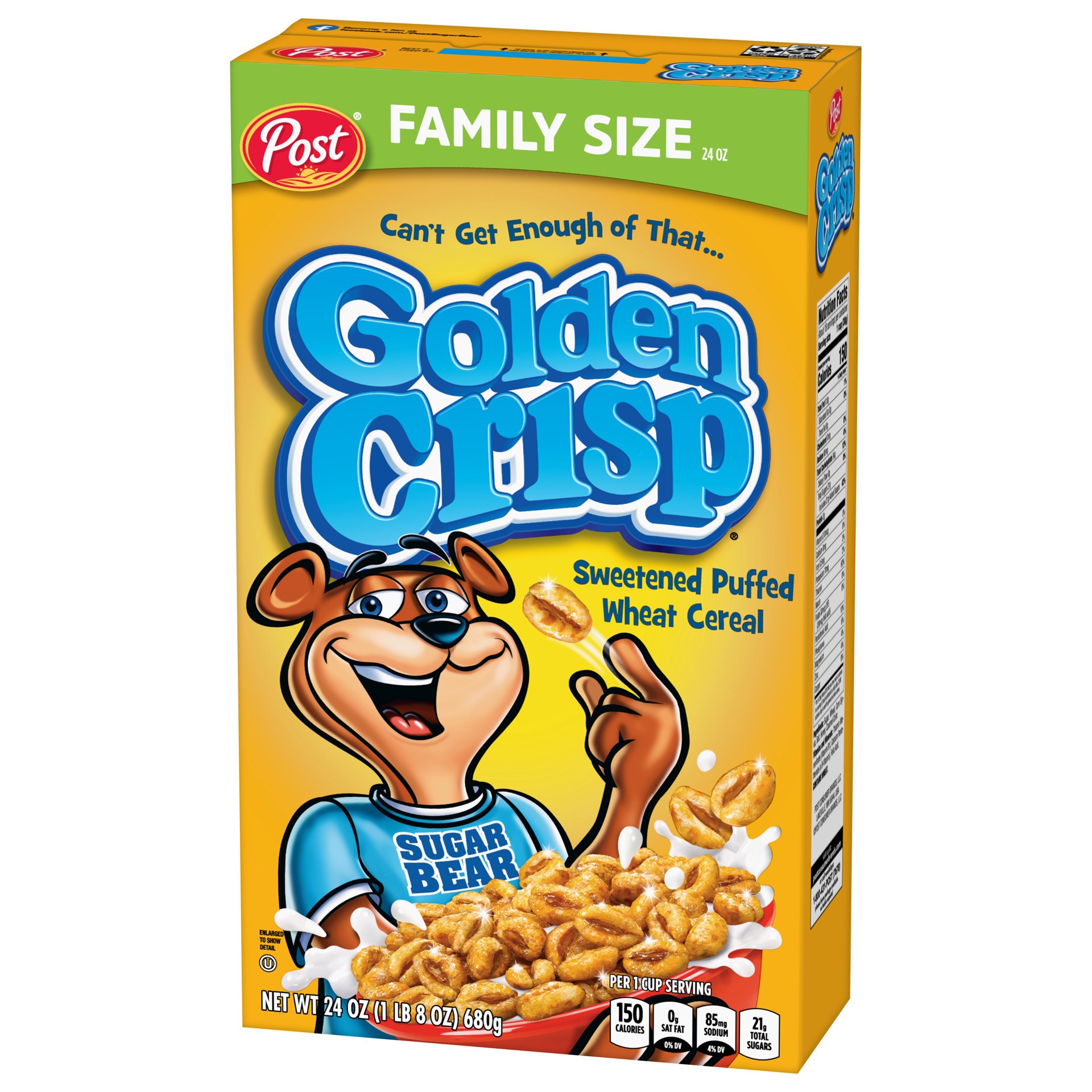 slide 4 of 5, 1/24 Post Golden Crisp, 24 oz