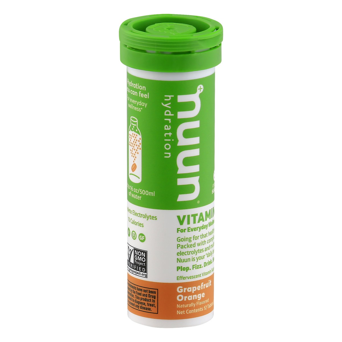 slide 2 of 9, Nuun Vitamins Hydration Tablets Grapefruit Orange - 12 Count, 12 ct