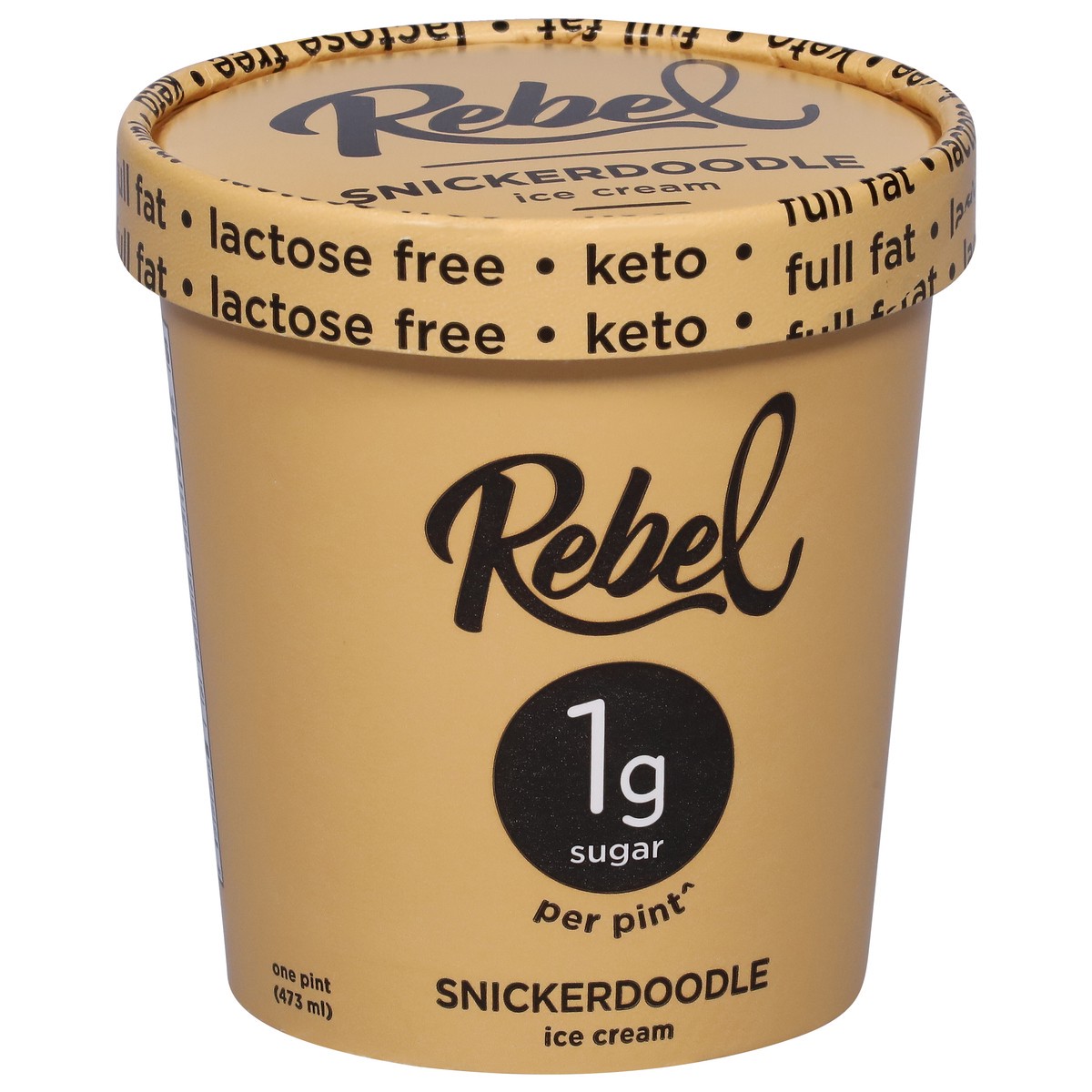 slide 2 of 9, Rebel Snickerdoodle Ice Cream 1 pt, 1 pint