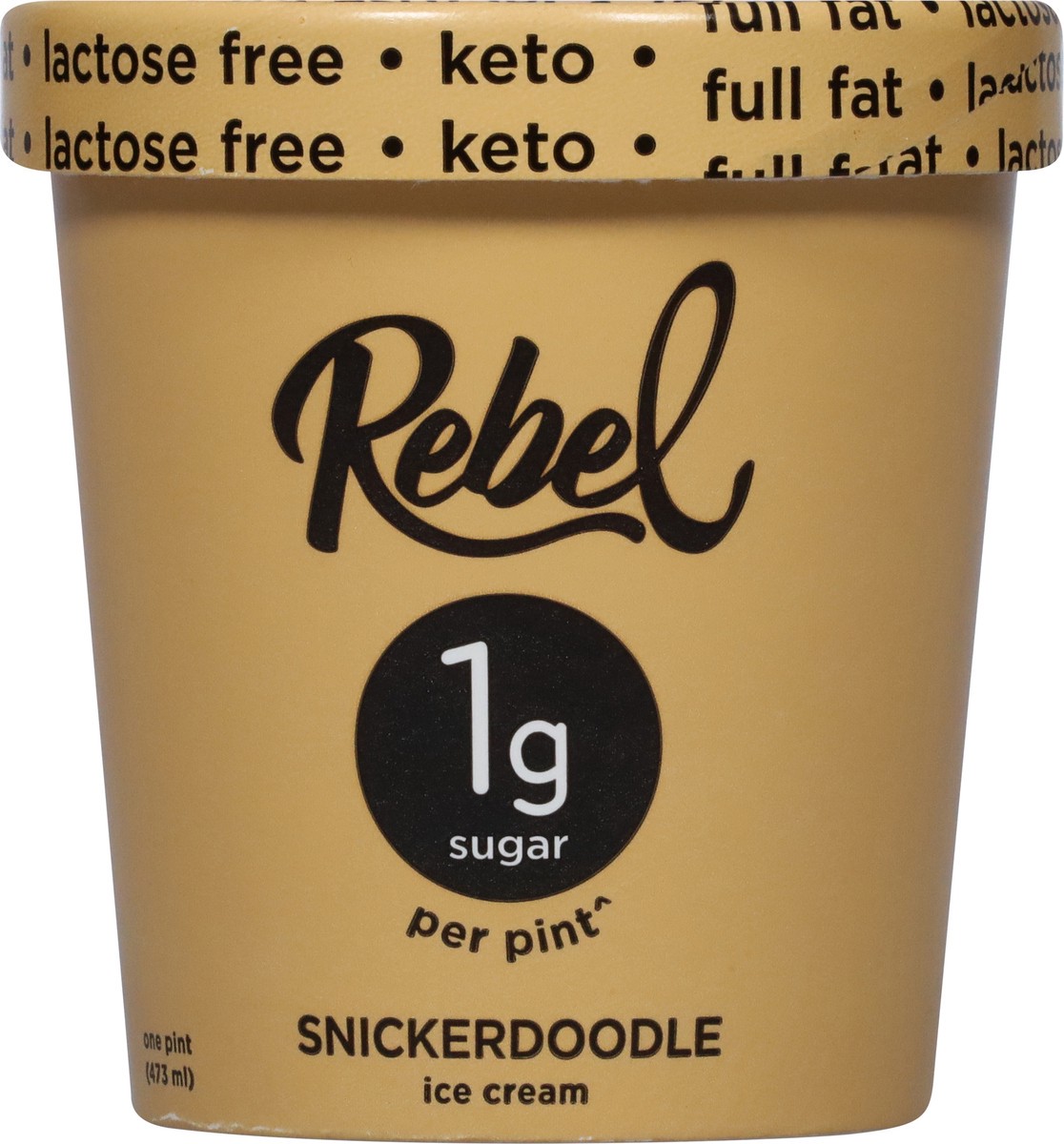 slide 5 of 9, Rebel Snickerdoodle Ice Cream 1 pt, 1 pint