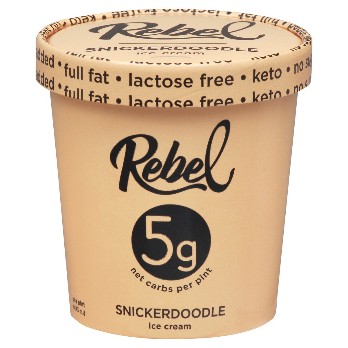 slide 1 of 9, Rebel Snickerdoodle Ice Cream 1 pt, 1 pint