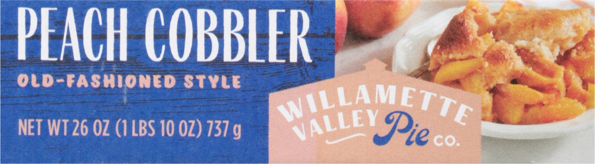 slide 6 of 9, Willamette Valley Pie Co. Old-Fashioned Style Peach Cobbler 26 oz, 26 oz