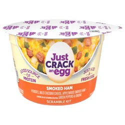 Just Crack an Egg Smoked Ham Scramble Kit, 3 oz Cup