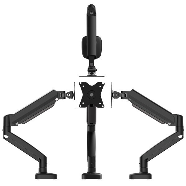slide 6 of 9, j5create JTSA101 Ergonomic 32"" Monitor Mount, Black, 1 ct