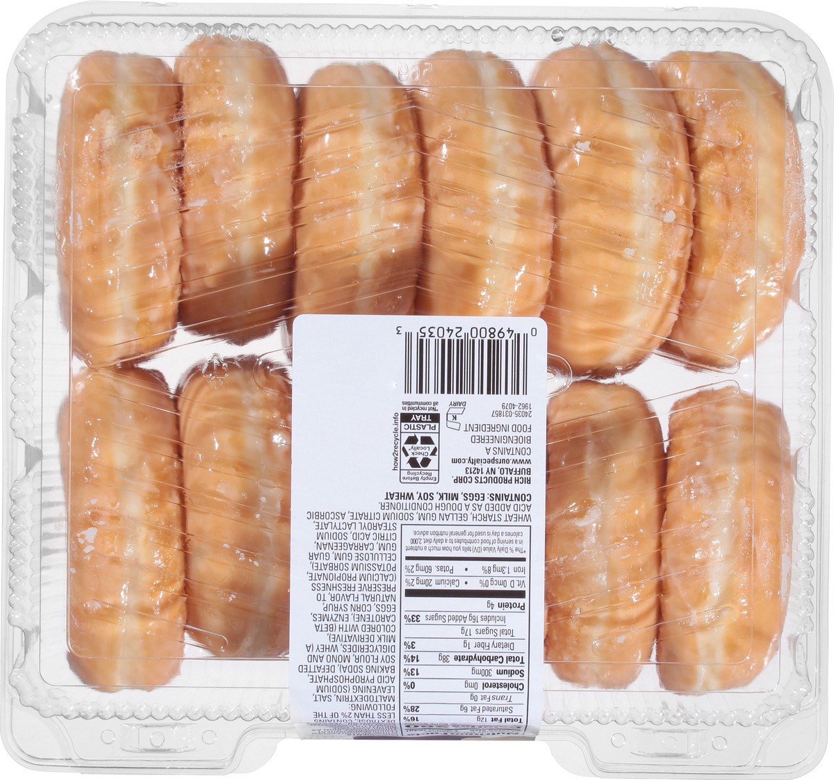 slide 5 of 12, Osts Glazed Yeast Ring Donut, 1 ct