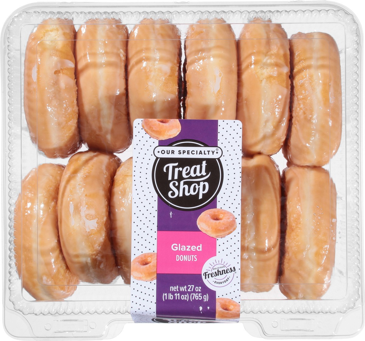 slide 4 of 12, Osts Glazed Yeast Ring Donut, 1 ct