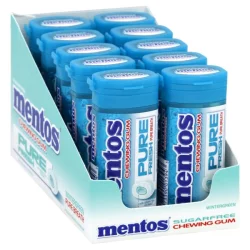 Mentos Wintergreen Gum - 10 ct