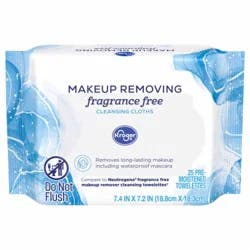 Kroger Fragrance Free Makeup Removing & Cleansing Cloths