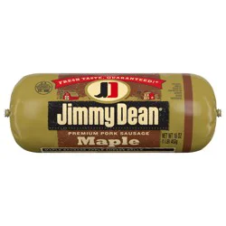 Jimmy Dean Premium Pork Maple Breakfast Sausage Roll, 16 ounces