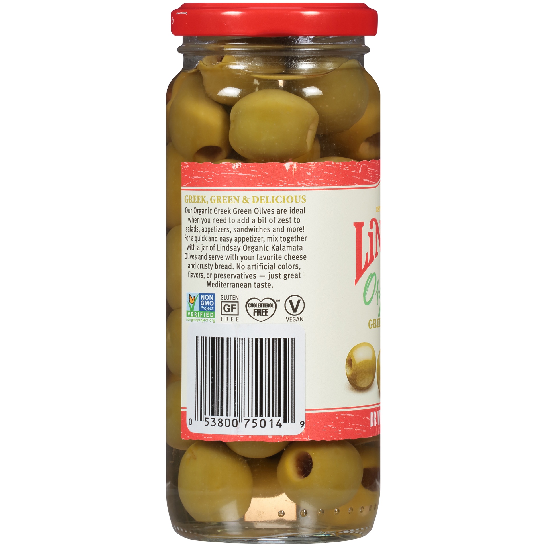 slide 2 of 6, Lindsay Organic Green Olives, 6 oz