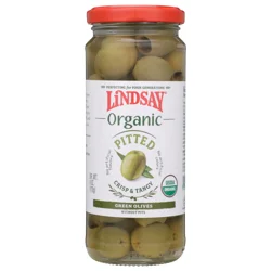 Lindsay Pitted Green Olives 6 oz