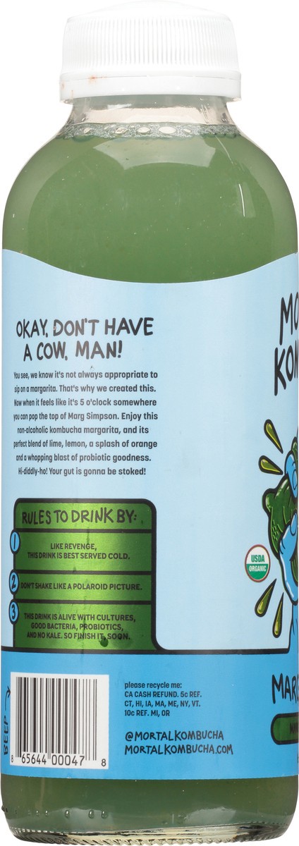 slide 5 of 12, Mortal Kombucha Marg Simpson Kombucha - 16 fl oz, 16 fl oz