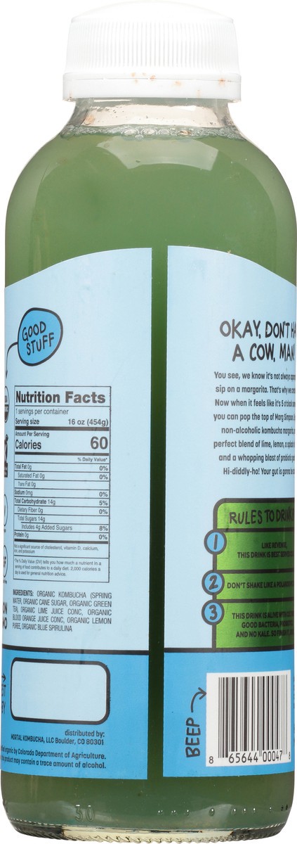 slide 3 of 12, Mortal Kombucha Marg Simpson Kombucha - 16 fl oz, 16 fl oz