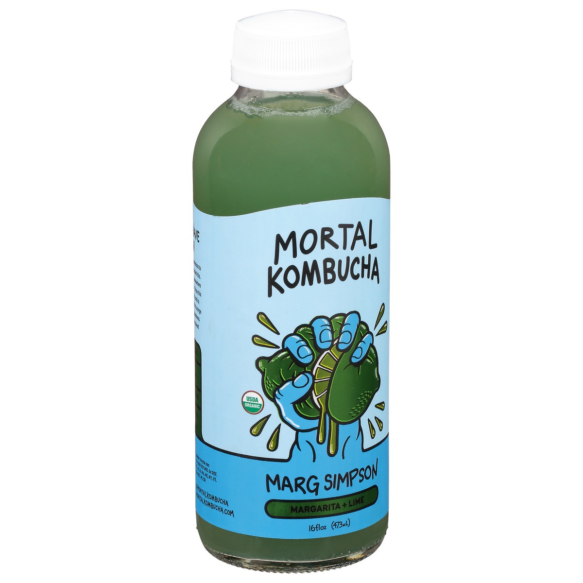 slide 8 of 12, Mortal Kombucha Marg Simpson Kombucha - 16 fl oz, 16 fl oz