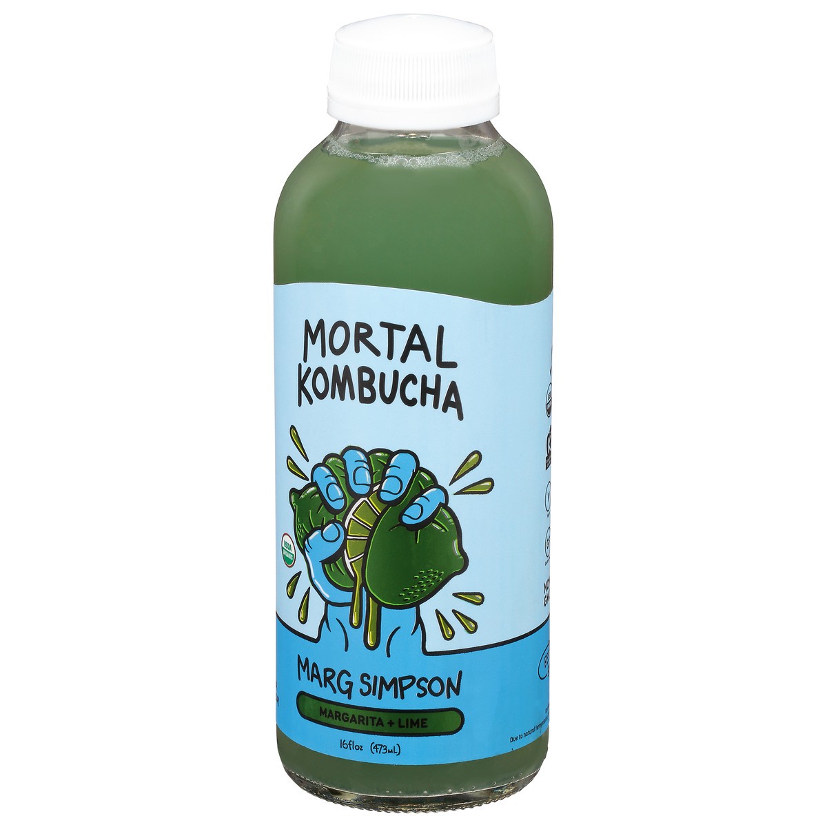 slide 9 of 12, Mortal Kombucha Marg Simpson Kombucha - 16 fl oz, 16 fl oz
