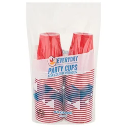 GIANT Cold Beverage Party Cups Plastic 18 oz (Colors May Vary)