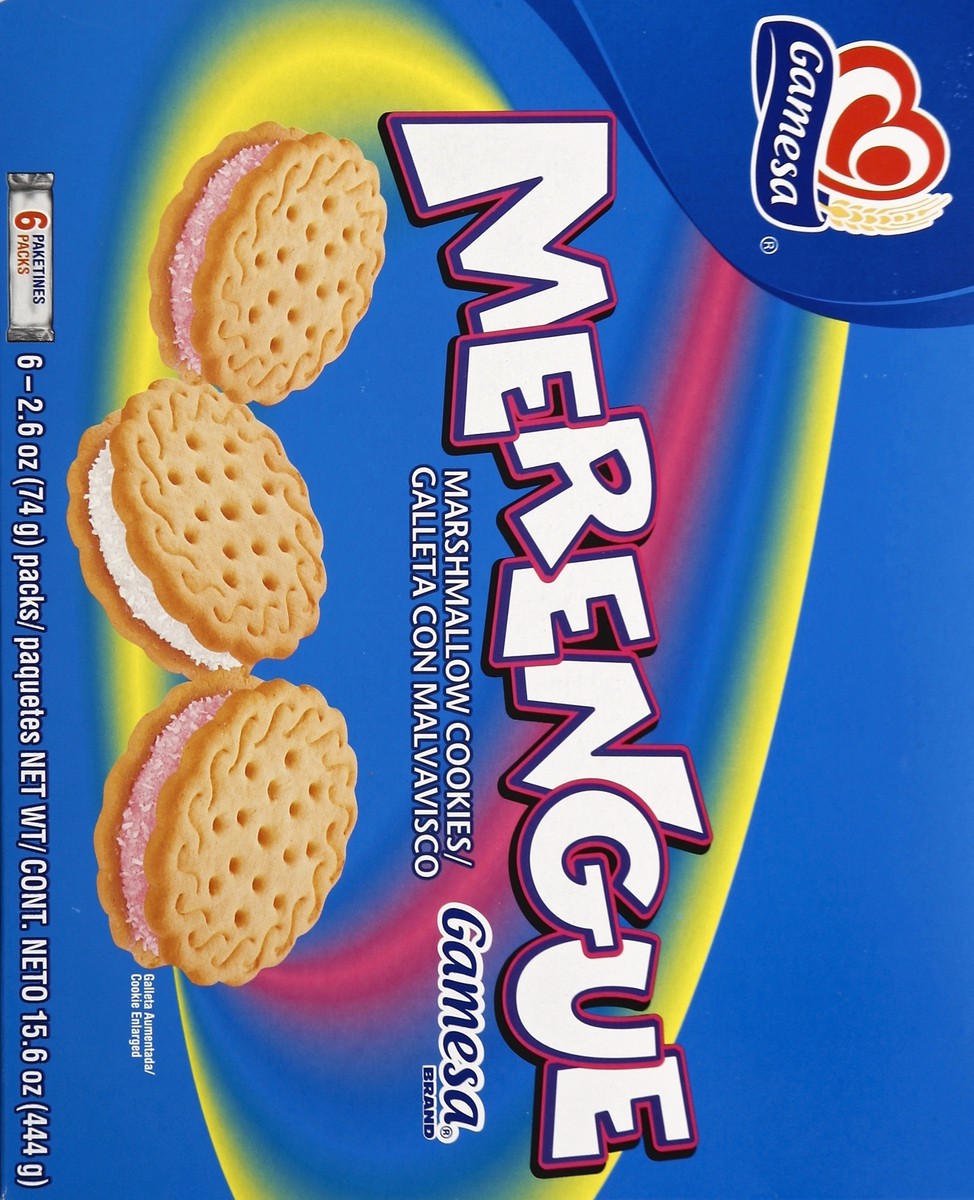 slide 5 of 5, Gamesa Merengue Sand Cookies, 15.6 oz