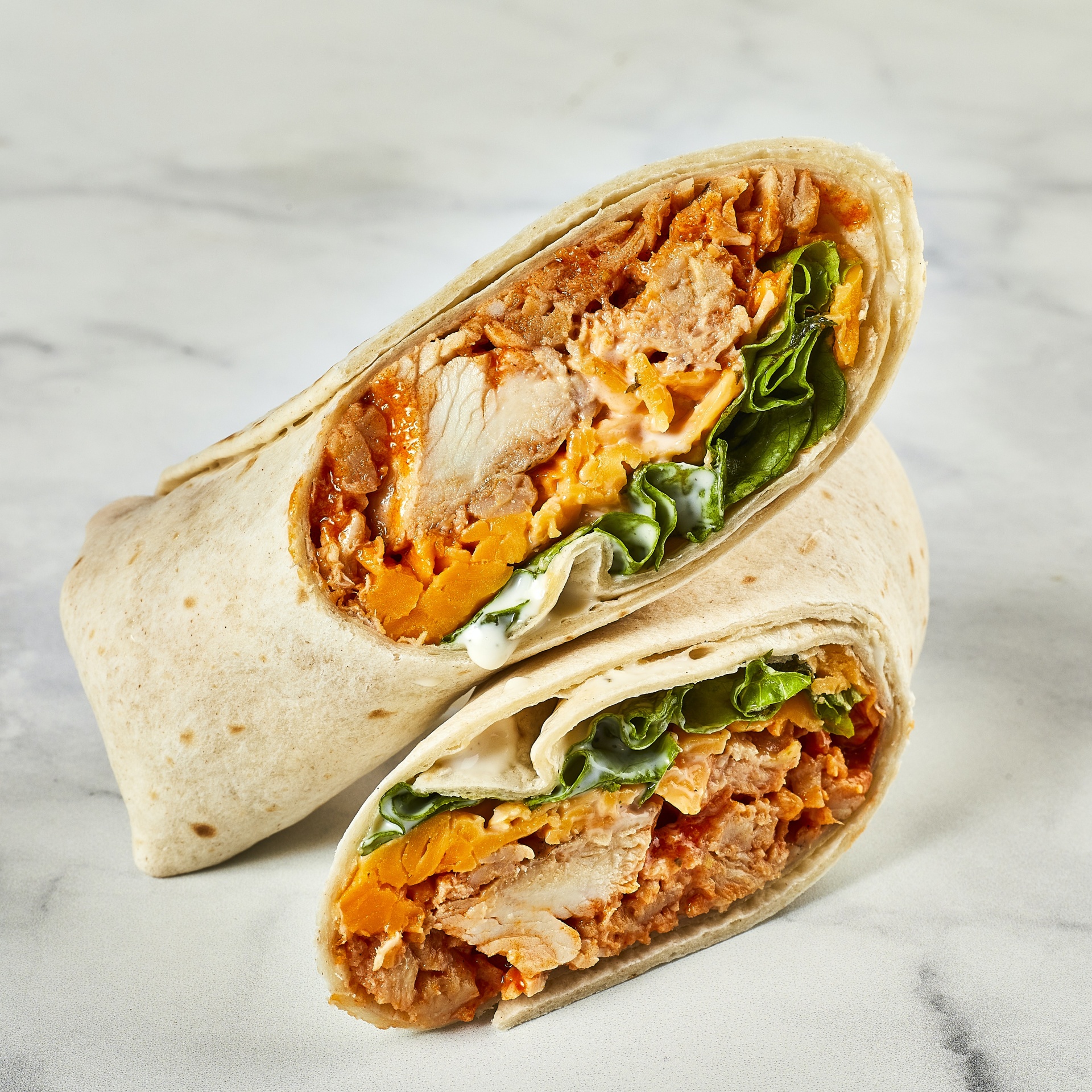 slide 1 of 1, Great To Go Buffalo Style Chicken Wrap, 1 ct