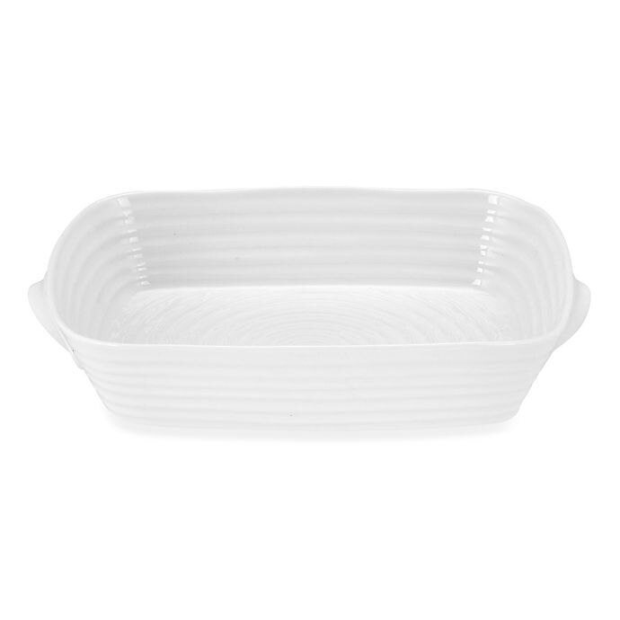 slide 1 of 1, Sophie Conran for Portmeirion Medium Handled Roasting Dish - White, 1 ct