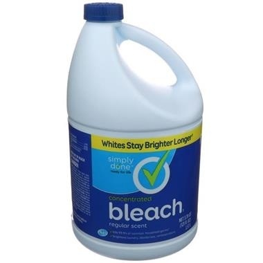 slide 1 of 1, Simply Done Concentrated Bleach Regular Scent, 121 fl oz