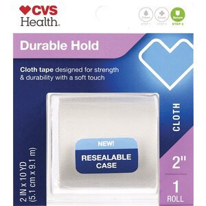 slide 1 of 1, CVS Health All Purpose Cloth Tape, 2 In X 10 Yd, 1 Pk, 1 ct
