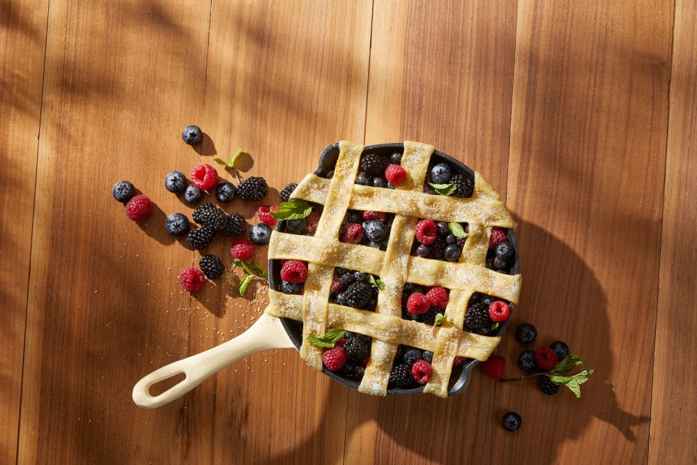 slide 2 of 3, Dash Of That Cast Iron Frypan - Ivory, 10 in