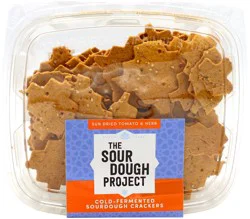 The Sourdough Project Sun Dried Tomato & Herb Sourdough Crackers