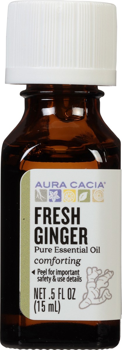 slide 7 of 9, Aura Cacia Fresh Ginger Essential Oil, 0.5 fl oz